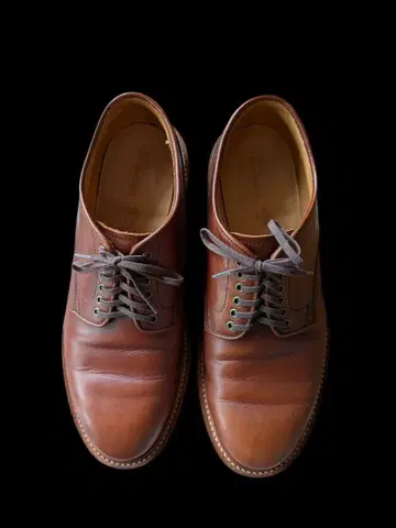 리갈 (브라운 가죽 드레스 슈즈)