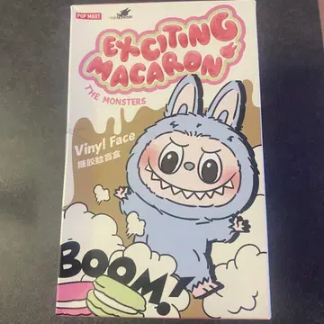 POP MART Exciting Macaron Vinyl Face 라부부