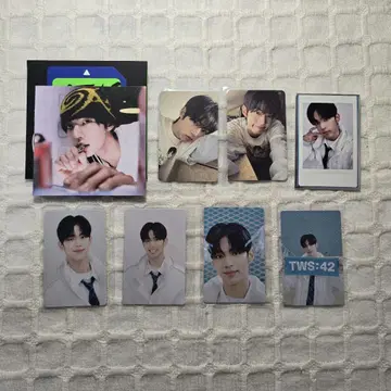 TWS 도훈 try with us 팬미팅 트레이딩 카드 묶음 판매