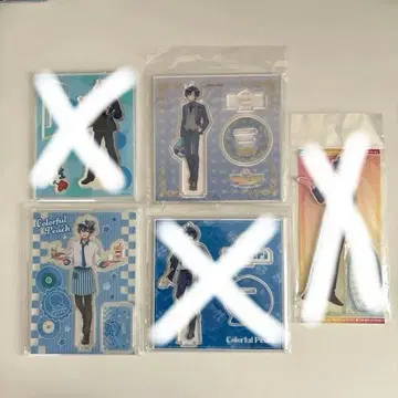 컬러풀 피치 카라피치 아크릴 스탠드 3종 세트 나오키리