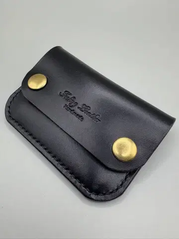 컴팩트 지갑 HORWEEN 크롬엑셀(호윈사) 차심 블랙