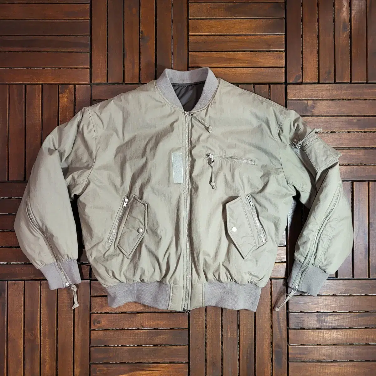1] Grailz Multi Zipper Bomber Jacket MA-1 #그레일즈,#마원,#ma-1