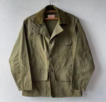 70s SAFTBAK 헌팅 자켓 빈티지 올리브