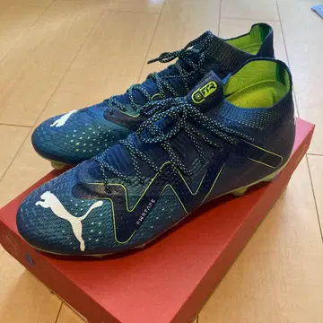PUMA FUTURE ULTIMATE 축구화 네이비/라임