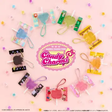 산리오 캐릭터즈 캔디 참 (키티, 마이멜로디, 쿠로미, 시나모롤)