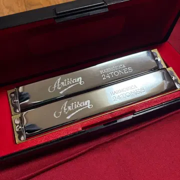 Artirsan 24Tones 복음 하모니카 C Am 세트 [ 미사용 ]