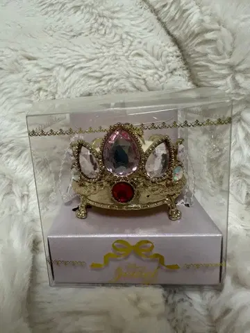 디즈니 스토어 라푼젤 티아라 링 필로우와 반지