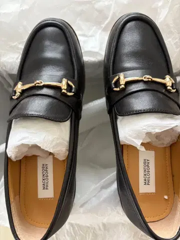 MACKINTOSH PHILOSOPHY 블랙 로퍼 23