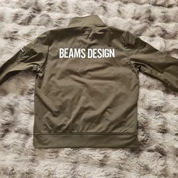 소와 beamsdesign 긴팔 블루종 올리브 사이즈 L