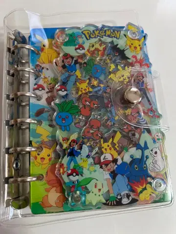 포켓몬 A7 바스락 노트 카드 케이스 바인더 씰북