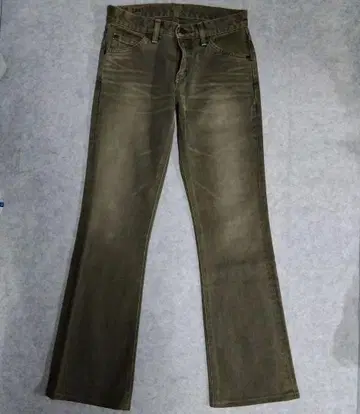 Miss Lee 부츠컷 로우라이즈 청바지