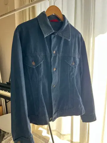 USA제 다크 블루 몰스킨 자켓 레귤러 사이즈