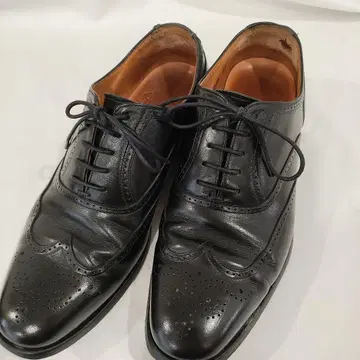 스코치 그레인 블랙 드레스, 비즈니스 슈즈 25cm