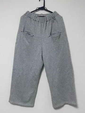 [ WHO'S WHO ] 그레이 맨투맨 와이드 팬츠