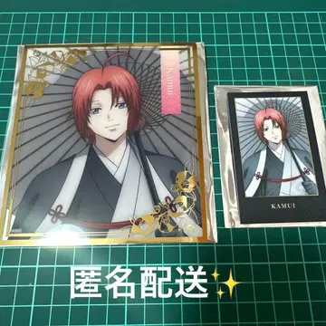 은혼 트레이딩 클리어 색지 사진풍 카드 카무이