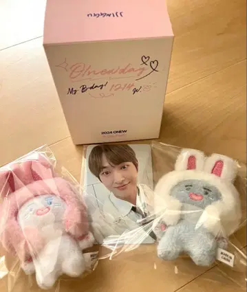 ONEW 생일 기념 입장 혜택 미니진냥 포토 카드 세트 + 미니진목