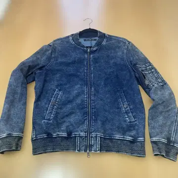 JACKROSE 데님풍 블루 집업 자켓