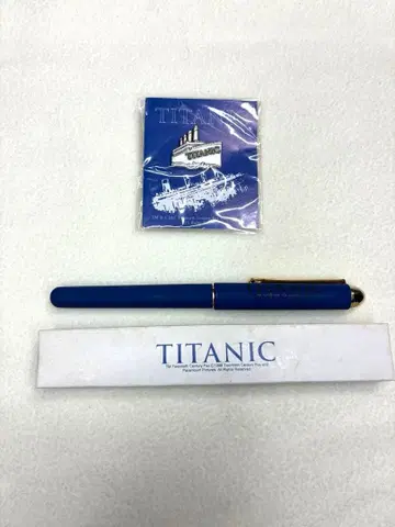 영화 TITANIC 타이타닉 1997년 빈티지 핀 배지 볼펜