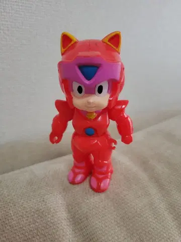 반다이 당시물 캣츠 아이 닌자 전설 테얀데 푸르룬 피규어 소프트 비닐