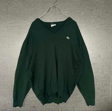 LACOSTE 라코스테 니트 그린 와니 80s 스페인산
