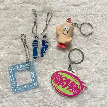 마카로니 연필 키링 세트