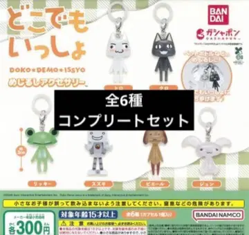 도코데모 잇쇼 메지루시 액세서리 전 6종 컴플리트