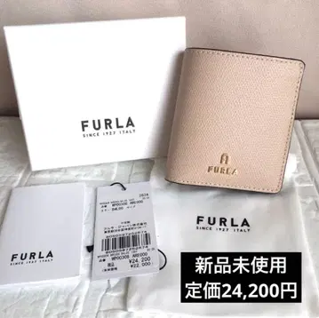 새상품 FURLA 훌라 정가 24,200엔 까멜리아 발레리나