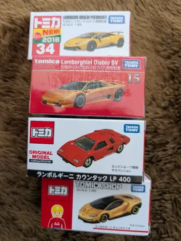 토미카 미니카 세트 4대 람보르기니