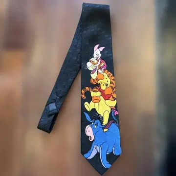 디즈니 푸우 넥타이