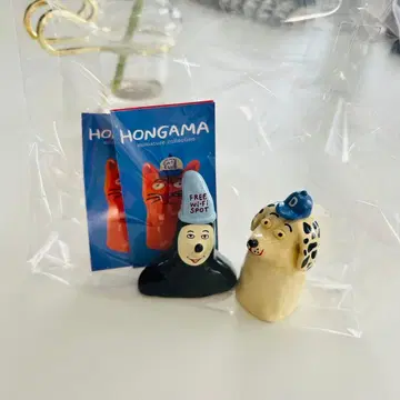 HONGAMA 미니어처 컬렉션 DOG와 SATAN 2체 세트