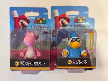 슈퍼 마리오 핑크 요시 카멕 피규어 세트