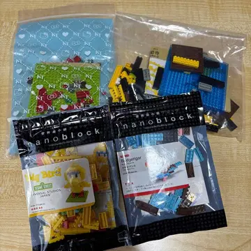 나노블럭 4개 세트