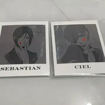 흑집사 Black Label 트레이딩 사진풍 카드 시엘 세바스찬