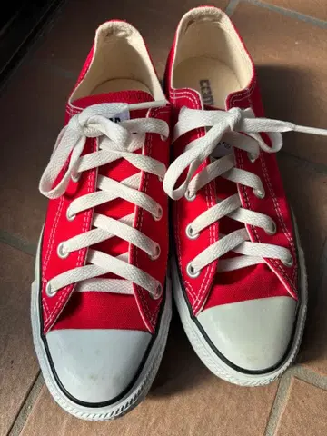 CONVERSE ALL STAR 레드 스니커즈