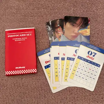2025 BAEKHYUN 시즌 그리팅 트레이딩 카드 세트