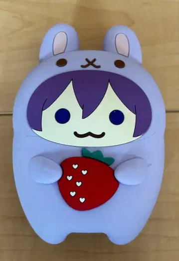 스토푸리 나나모리. 애니멀 실리콘 파우치 딸기