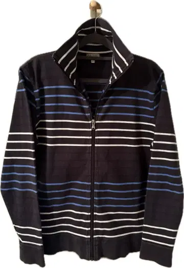 폴 스미스 멀티 스트라이프 집업 자켓 L