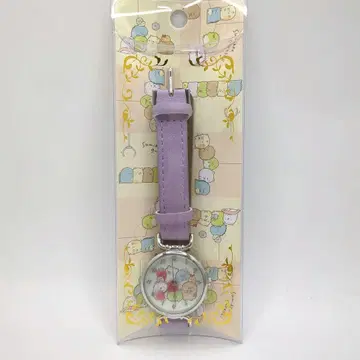 [정크] sumikko gurashi 캐릭터 시계 보라색