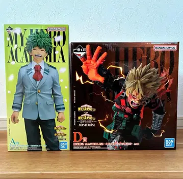 나의 히어로 아카데미아 히로아카 제일복권 이어가는 마음 A상 D상 세트