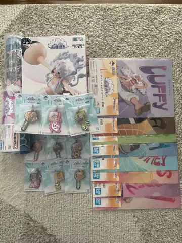 제일복권 원피스 A상 보니 F상 러그 매트 + 덤