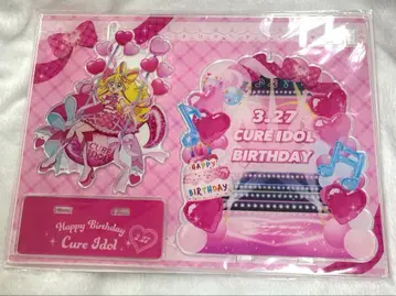 프리티 스토어 한정판 벌스데이 아크릴 스탠드 큐어 아이돌