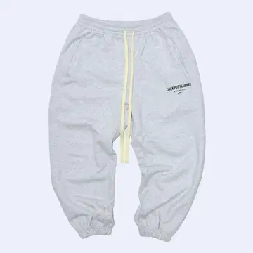 JACKPOT.MARKET 맨투맨 롱팬츠 3 애쉬 그레이 L 새상품급