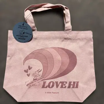 스누피 서프샵 하와이 구매 발렌타인 한정판 토트백