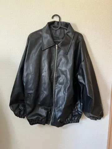 Dazy 블랙 가죽 자켓 XL