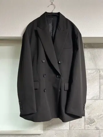 ssstein 오버사이즈 더블 브레스티드 재킷