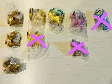 포켓몬스터 집게 연결 마스코트 6종 세트