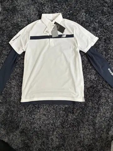 뉴발란스 골프 피케 셔츠 & 이너 화이트 사이즈 5
