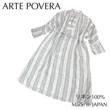 Arte Povera 알테포베라 린넨 100% 원피스 일본제