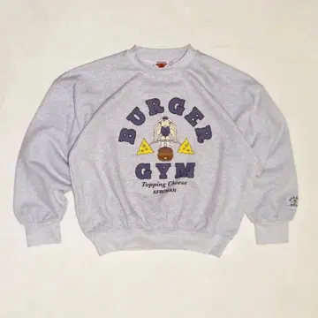 JACKPOT.MARKET 버거 헬스장 트레이닝복 아쉬 L 컨디션 최상