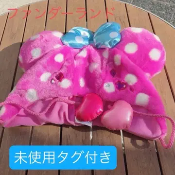 [ 미사용 새상품 ] 미니 파루파루자 팬캡 팬더랜드 미니파루